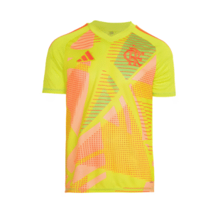 Camisa Flamengo Amarela | Goleiro 1 2025 | Sem Patrocínios