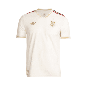 Camisa Flamengo Dourada | Jogo 3 2025 | Sem Patrocínios | Versão Jogador