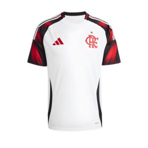 Camisa Flamengo Branca | Jogo 2 2025 | Sem Patrocínios